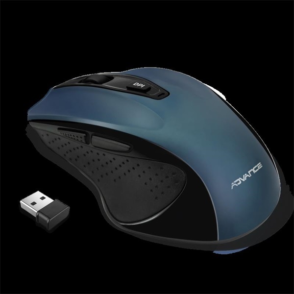 Advance SHAPE 6D Egér vezeték nélküli   Kék 