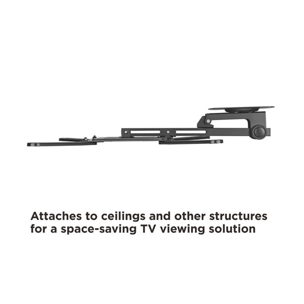 Equip  650375  23"-55"  dönthető  Max.: 20kg  TV Mennyezeti konzol fekete 