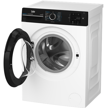 Beko BM3WFSU38213WPBB Elöltöltős mosógép - 8kg, 1200 ford./perc, A Energiaosztály, SteamCure gőz technológia