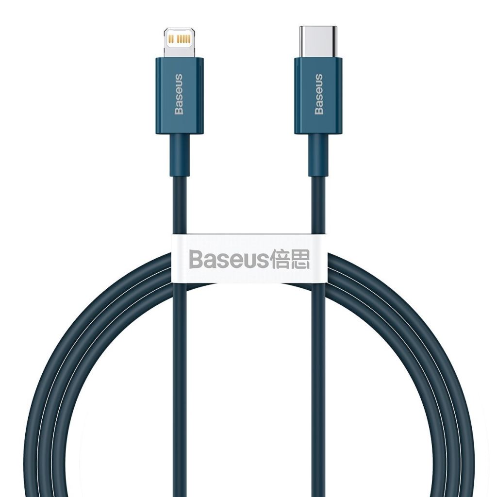 Baseus Superior USB-C - Lightning kábel 20W 1m kék (CATLYS-A03) Baseus Superior USB-C - Lightning kábel 20W 1m kék (CATLYS-A03)