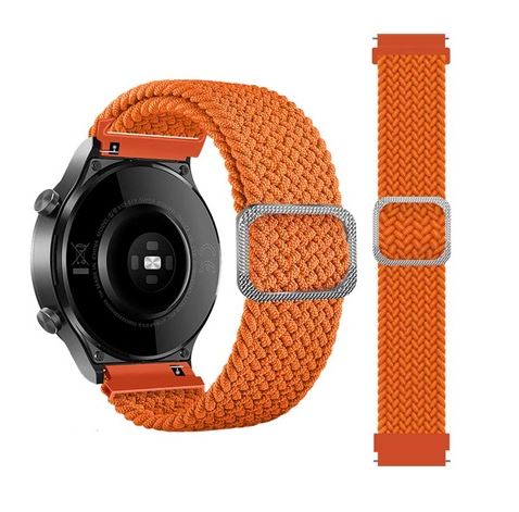 Mybandz állítható elasztikus szövet óraszíj 20mm narancs (20SKU4103)