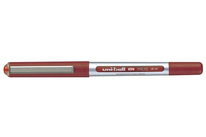 Uni "UB-150 Eye Micro" Rollertoll 0,3mm piros  (TU15021 / UB-150(EU) RED)