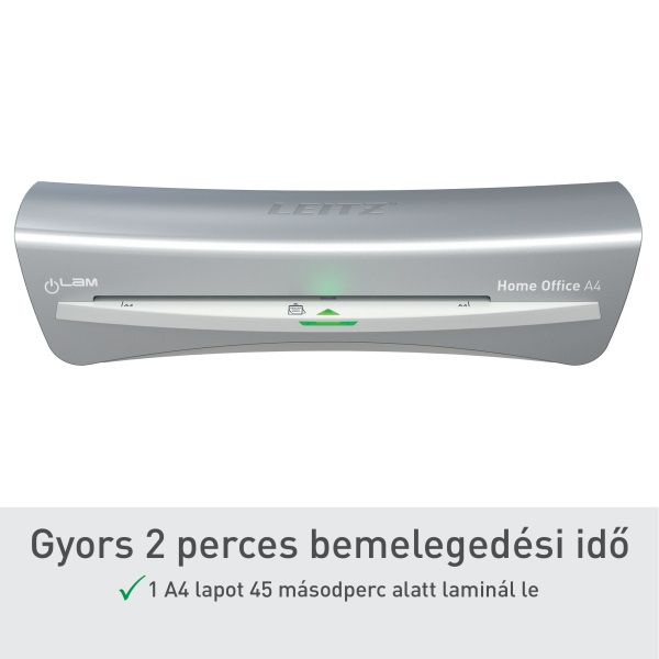 LEITZ "iLam Home Office" A4 laminálógép  (73680089) szürke
