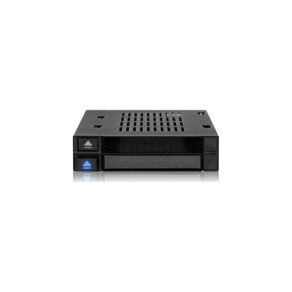 IcyDock flexiDOCK MB522SP-B Dual 2.5” SSD Dock Trayless Hot-Swap SATA / SAS Mobile Rack for Ext 3.5” Bay