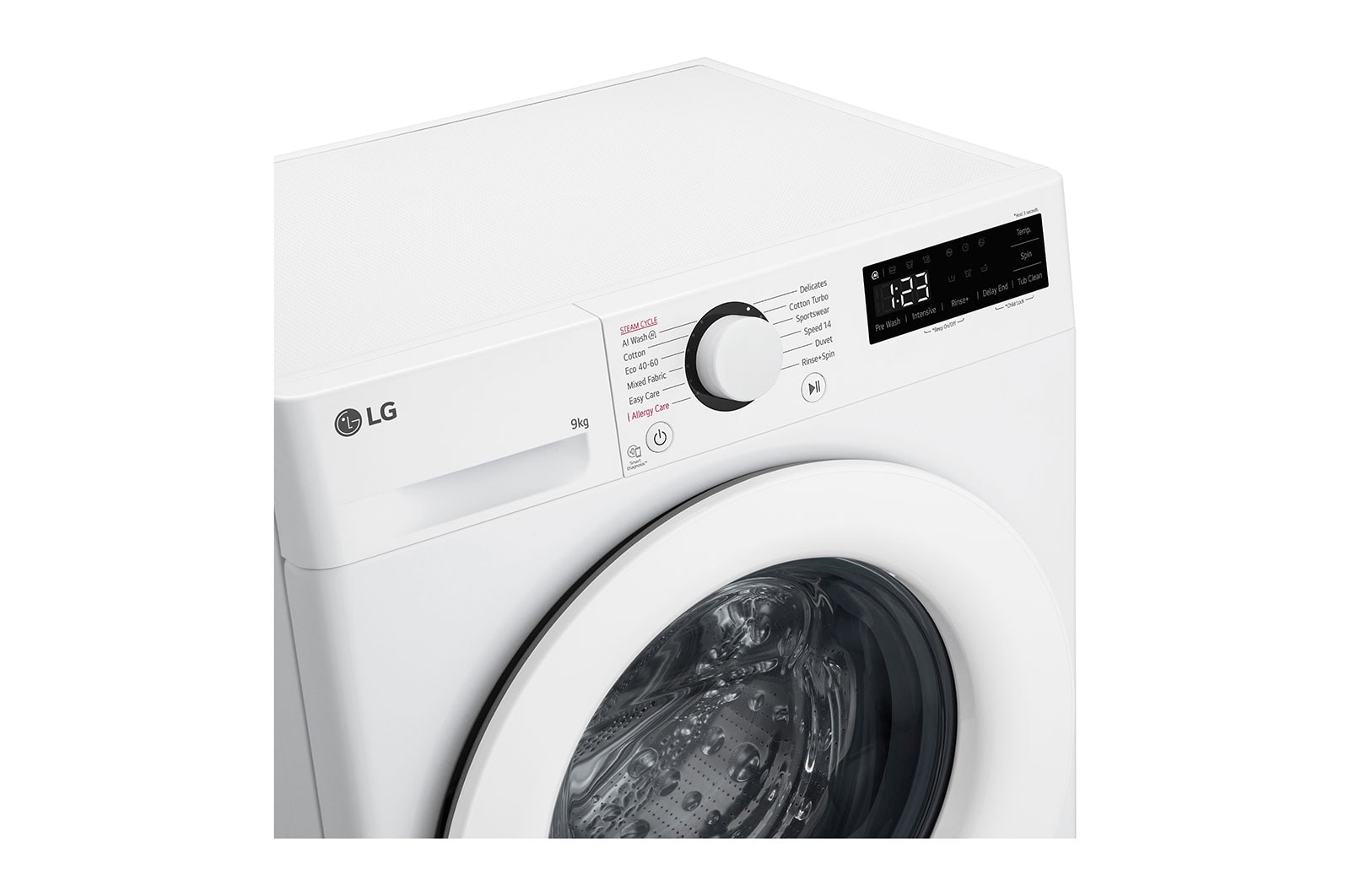 LG F2WR509SWW Elöltöltős mosógép – 9 kg, 1400 ford./perc, A Energiaosztály 