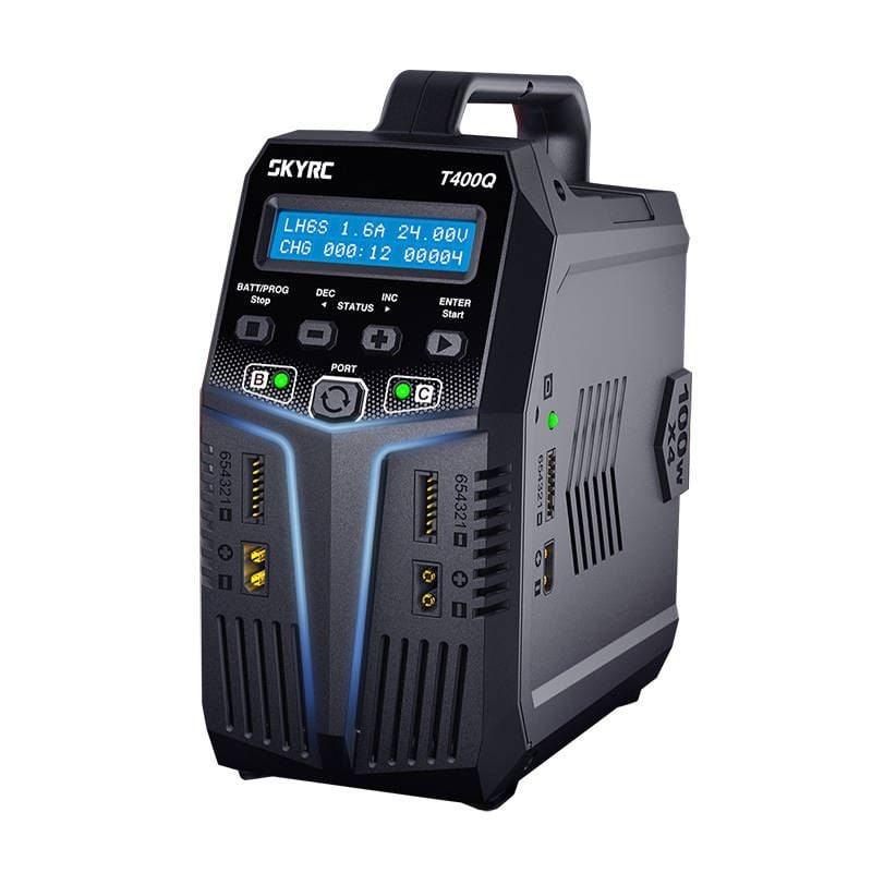 SkyRC T400Q akkumulátor töltő (SK-100189-01)