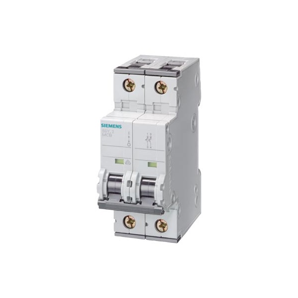 Siemens 5SY4210-6 10KA 2P B 10A kismegszakító Siemens 5SY4210-6 10KA 2P B 10A kismegszakító
