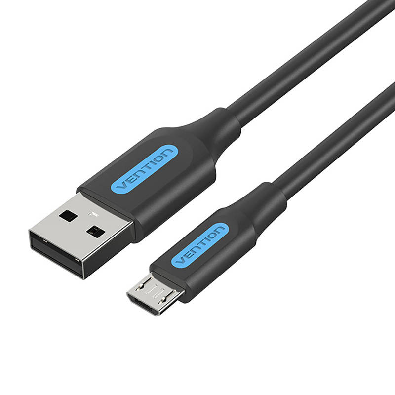 Charging Cable USB 2.0 to Micro USB Vention COLBF 1m (black) Charging Cable USB 2.0 to Micro USB Vention COLBF 1m (black)
