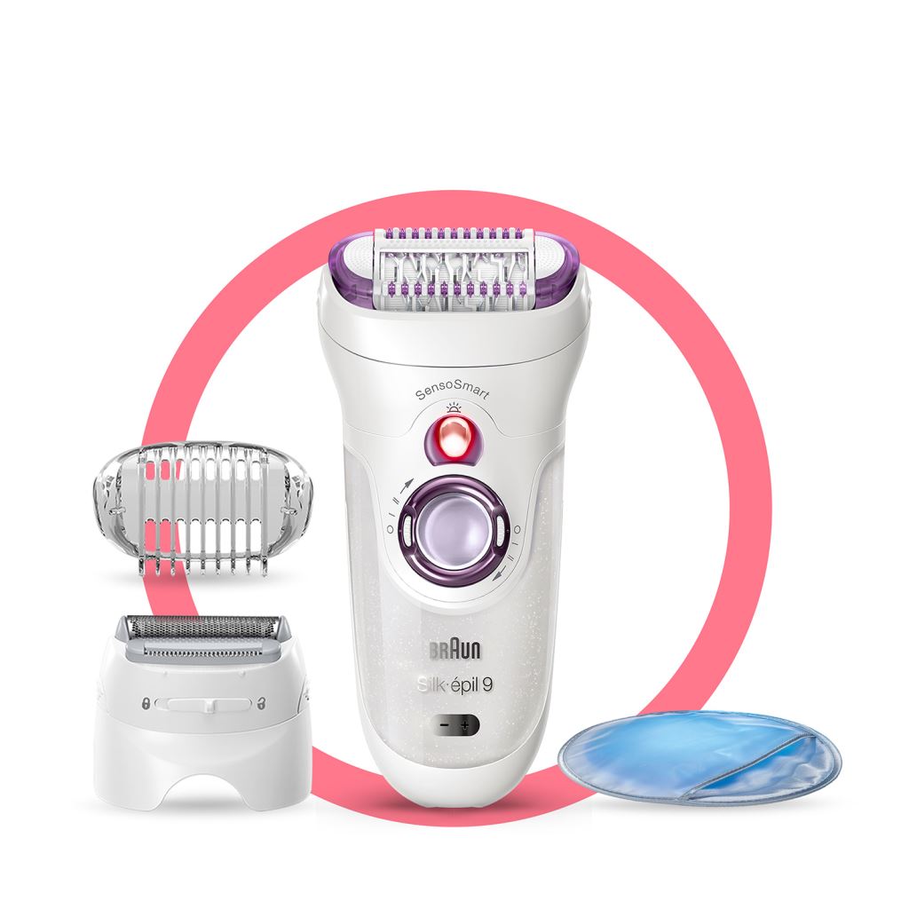 Braun Silk-épil 9-710 Wet&Dry epilátor 4 kiegészítővel