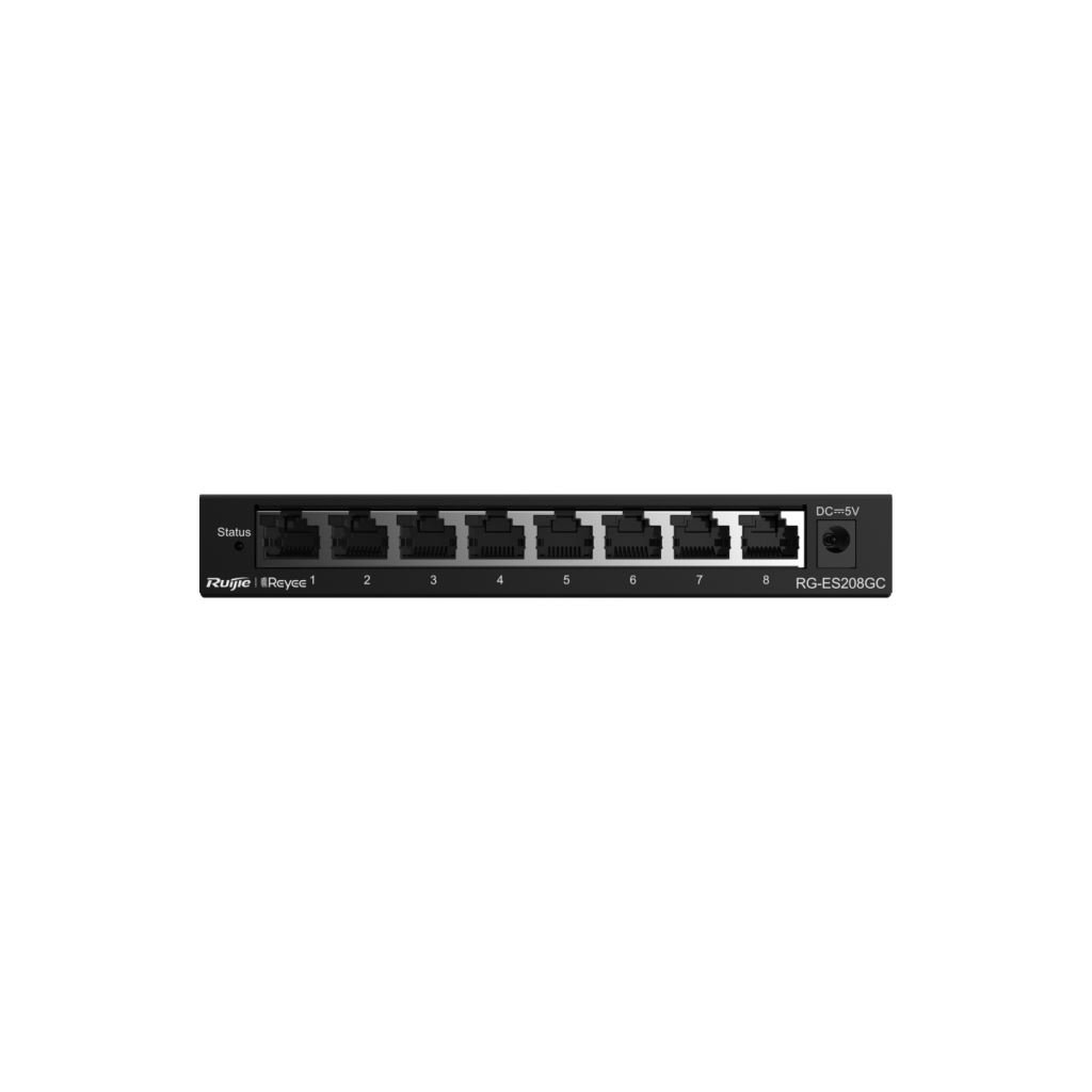 Ruijie Reyee 8x Gigabit switch (RG-ES208GC) Ruijie Reyee 8x Gigabit switch (RG-ES208GC)