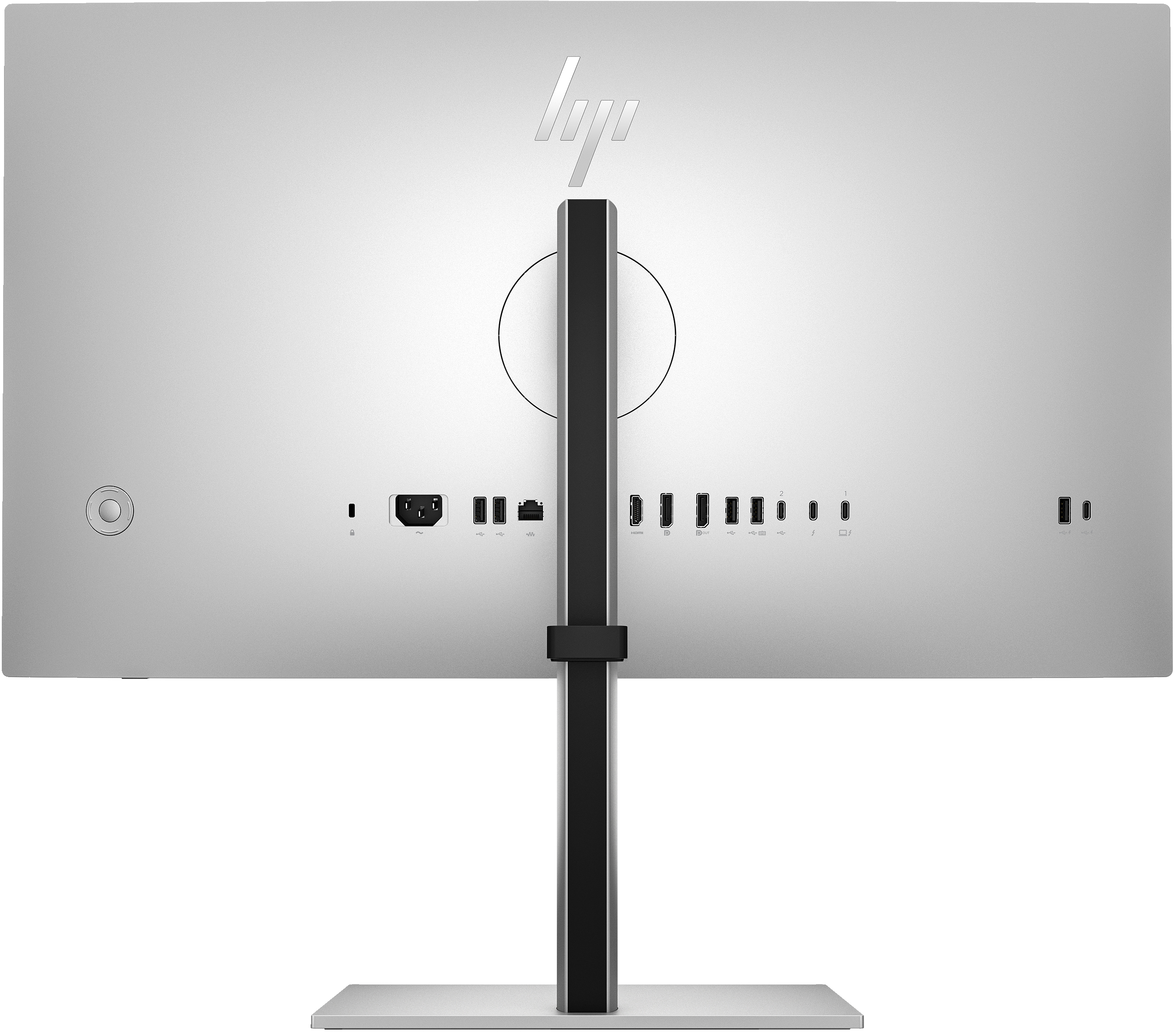 HP 27" 8J9E6UT#ABB / 8J9E6UT Monitor - 2560x1440, QHD, IPS, Ezüst-fekete