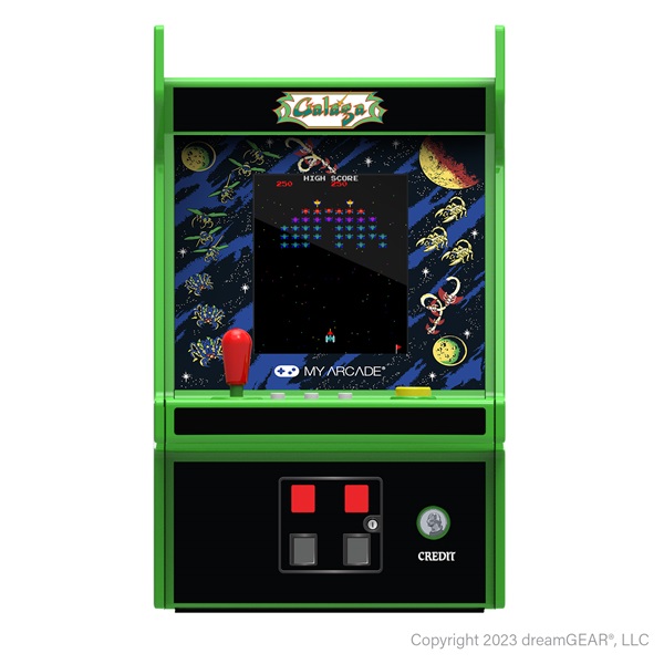 MY ARCADE  DGUNL-4195 Galaga Micro Player Pro Portable Retro Arcade 6.75" Hordozható  Játékkonzol