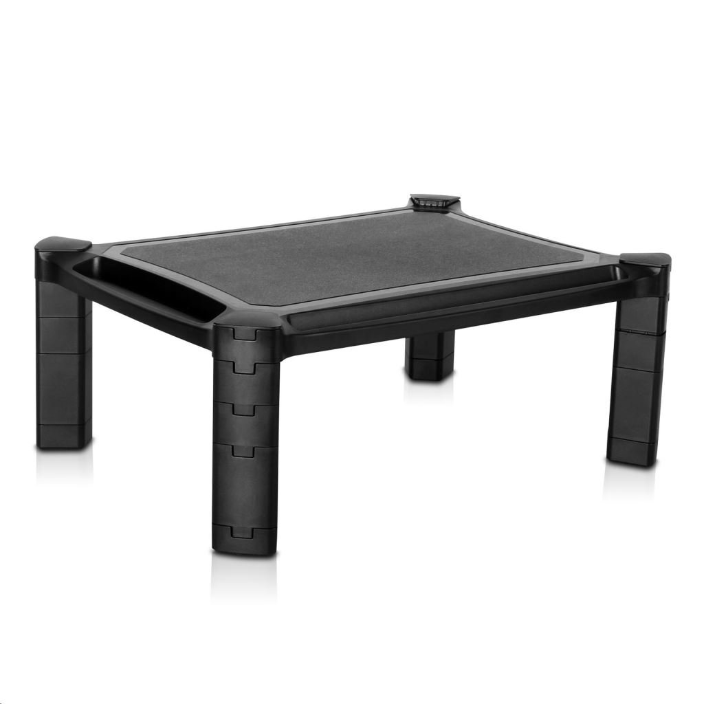 V7  DT1HARS-1E állítható magasságú monitor állvány 435X330X168mm fekete 