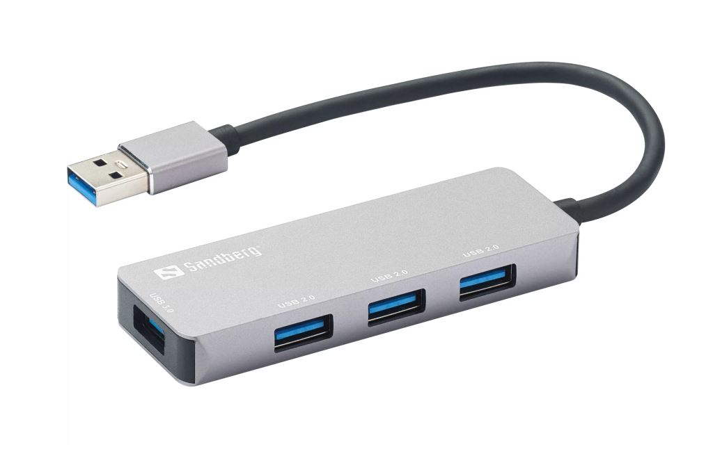 Sandberg USB-A 1xUSB3.0+3x2.0 hub (333-67) Sandberg USB-A 1xUSB3.0+3x2.0 hub (333-67)