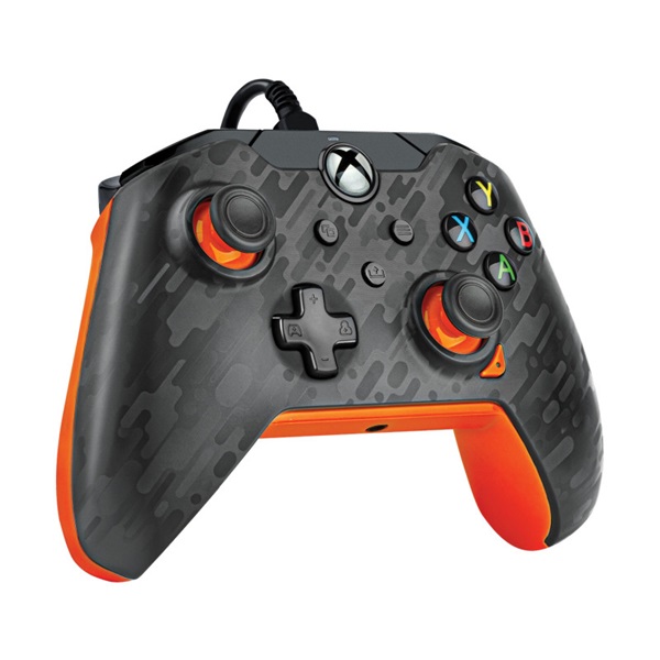 PDP Atomic Xbox Series X|S/Xbox One/PC 3,5 mm audio vezetékes fantom fekete kontroller