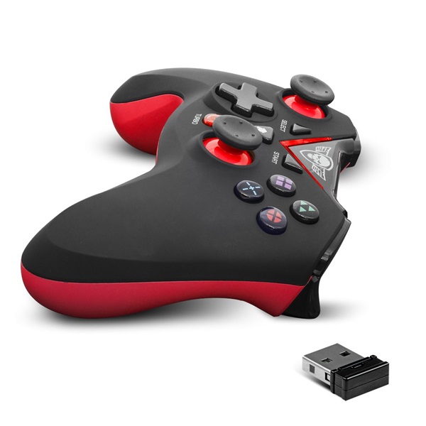 Spirit of Gamer XGP vezeték nélküli kontroller fekete-piros (SOG-RFXGP) Spirit of Gamer XGP vezeték nélküli kontroller fekete-piros (SOG-RFXGP)