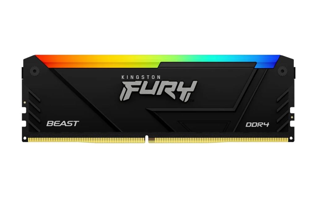 Kingston 8GB DDR4 3600MHz Fury Beast RGB Black