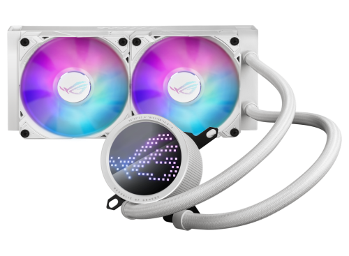 ASUS ROG RYUO III 240 ARGB WHITE EDITION univerzális vízhűtés