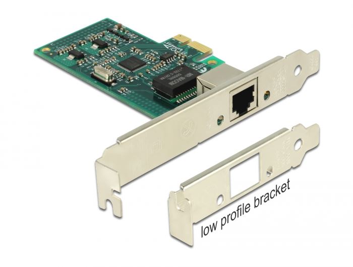 Delock PCI Express kártya > 1 x Gigabit LAN 