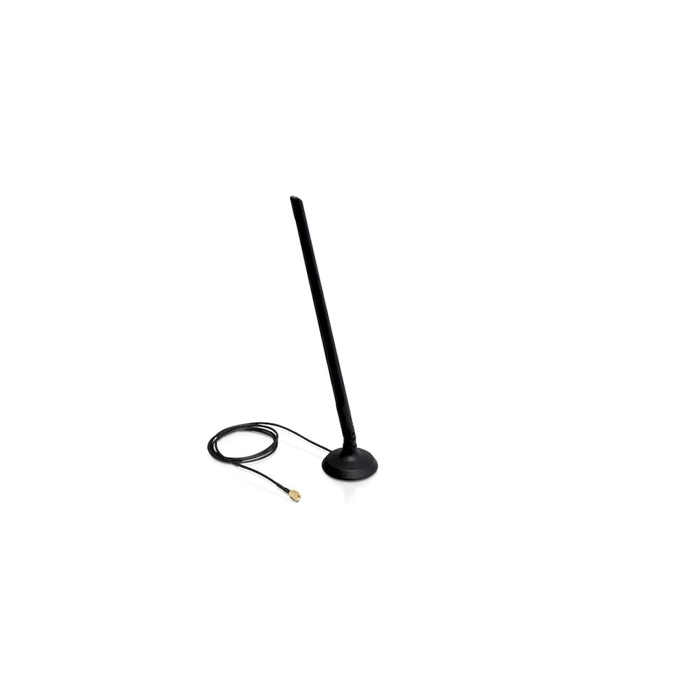 NET Delock WLAN 802.11 b/g/n Antenna RP-SMA 6.5 dBi Omnidirectional  mágneses talppal