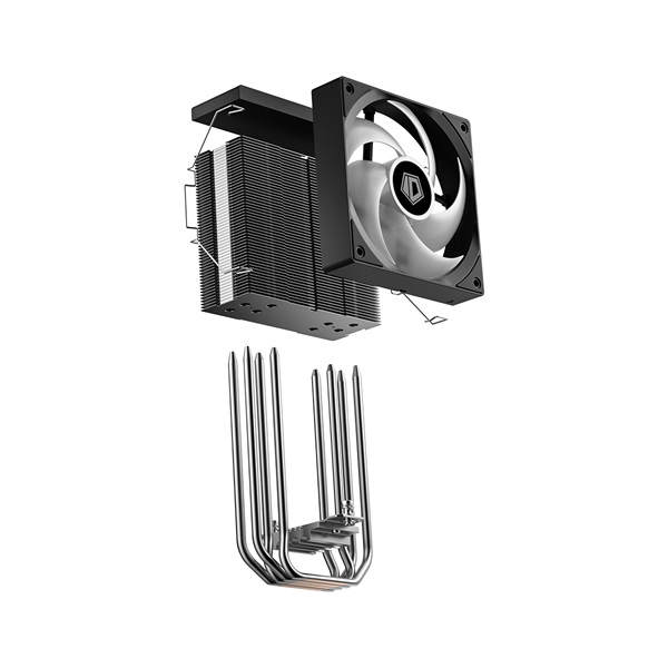 ID-Cooling   SE-214-XT V2 ARGB 27,7dB max. 98,54 m3/h  4pin  4 db heatpipe 12cm  PWM  A-RGB LED CPU Cooler