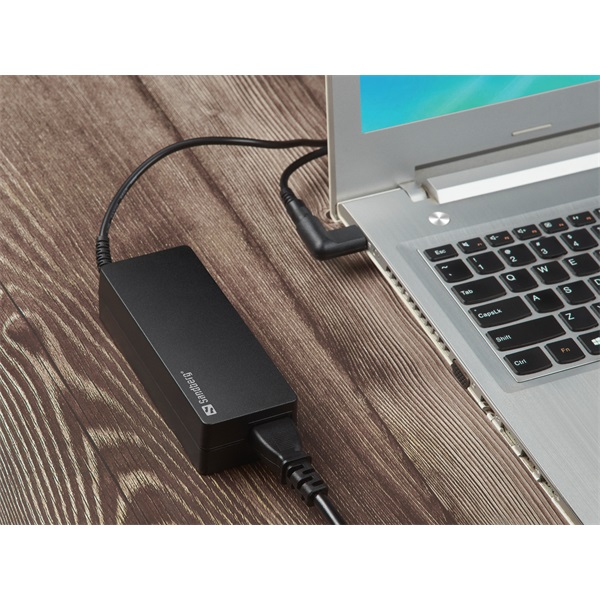 SANDBERG Notebook töltő Univerzális Laptop AC Adapter 90W EU+UK