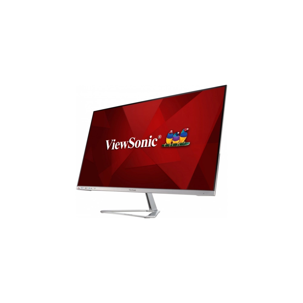 ViewSonic 32" VX3276-MHD-3 Monitor - 1920x1080, Full HD, LED, IPS, 75Hz, 4ms, Hangszóró, FreeSync, Ezüst
