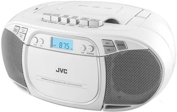 JVC RC-E451W hordozható CD-s rádiómagnó fehér