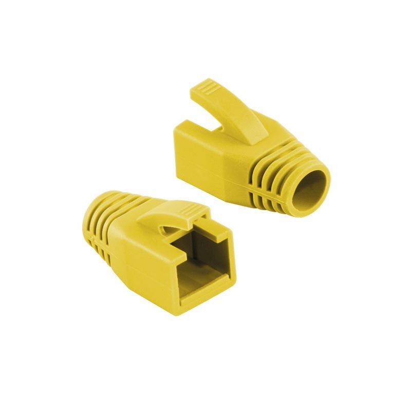 Logilink RJ45 törésgátló 8mm, 50db sárga (MP0035Y) Logilink RJ45 törésgátló 8mm, 50db sárga (MP0035Y)