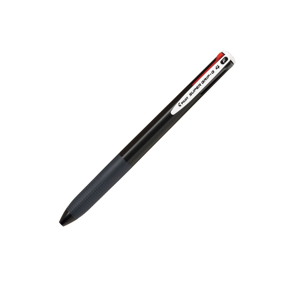 PILOT Golyóstoll 4 színű  Super Grip G fekete test (BPKGG-35M-B)