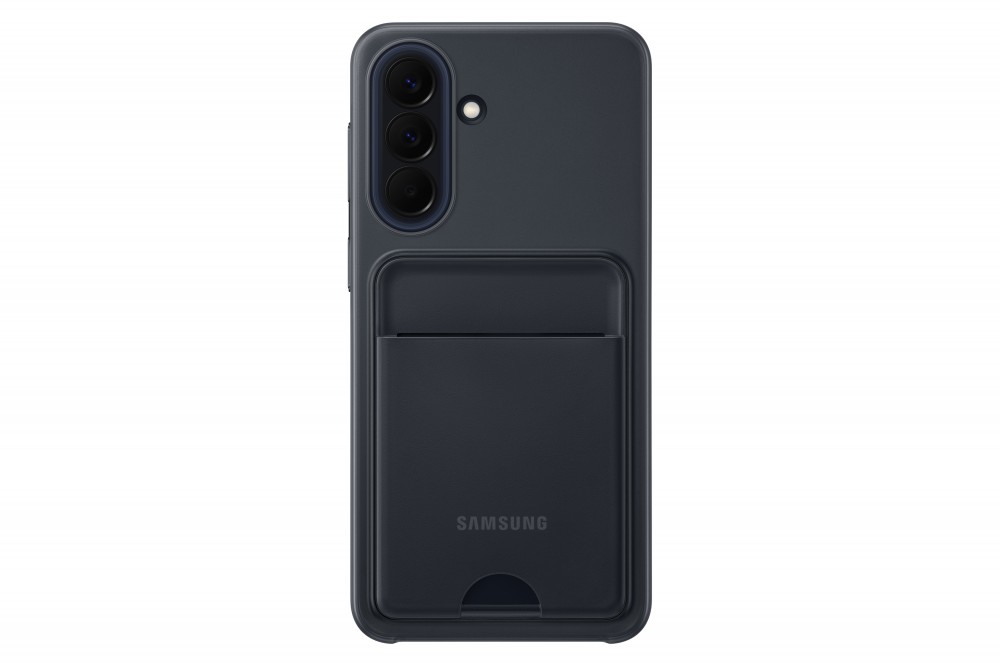 Samsung A57 5G kártyatartós hátlap, fekete