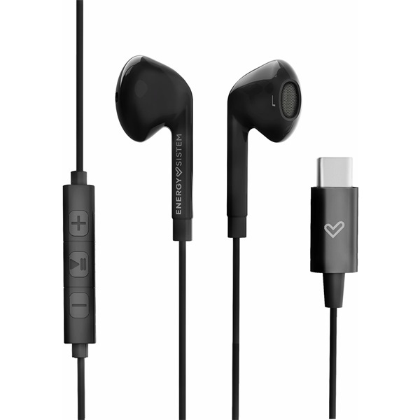 Energy Sistem EN 448982 Earphones Smart 2 Type C fekete fülhallgató