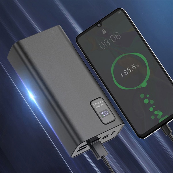 Platinet PMPB30WQC728B 30000mAh Power Bank fekete