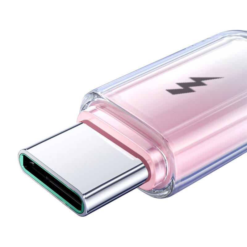 Joyroom S-A42 3A USB-A USB-C kábel 1.2m fehér Joyroom S-A42 3A USB-A USB-C kábel 1.2m fehér