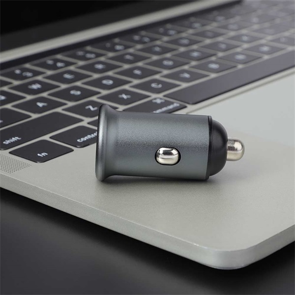 COLORWAY CW-CHA028PD-GR Autós töltő 1USB (Power Delivery Port USB Type-C (20W) Szürke