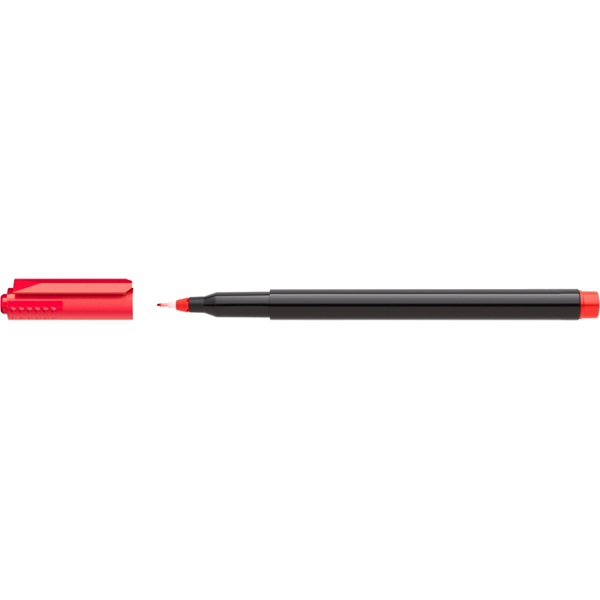 ICO OHP F 0,5mm piros permanent marker