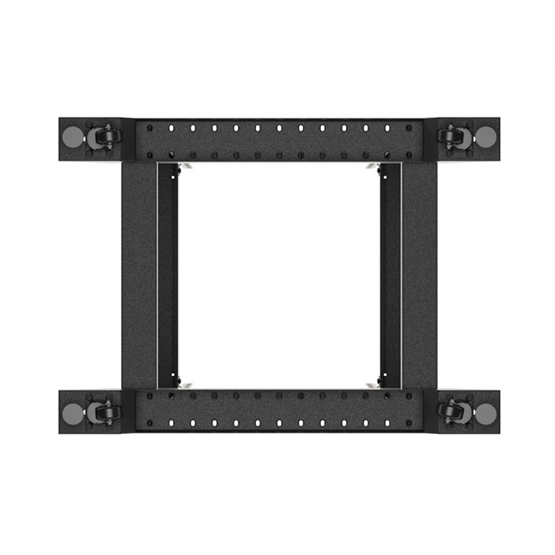 Lanberg 19" 32U 600x800 szabadon álló rack keret Fekete