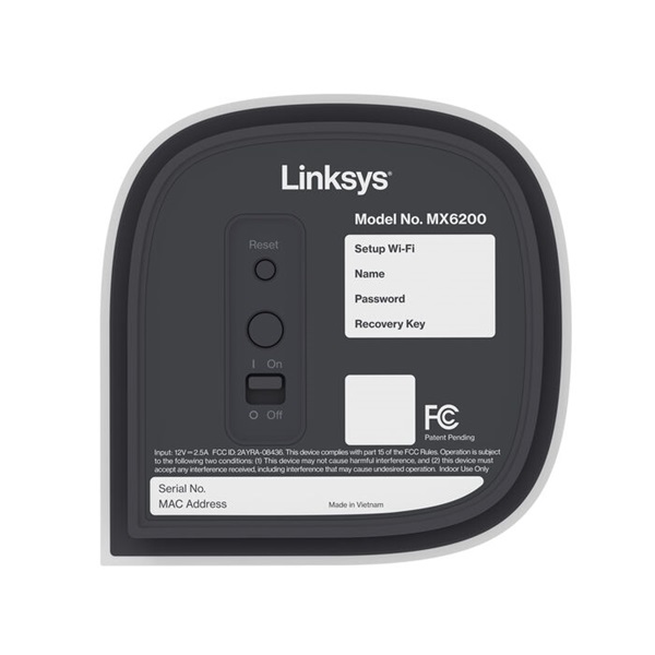 Linksys Velop Pro 6E MX6203 Tri-Band Mesh WiFi 6E System 3 db Router