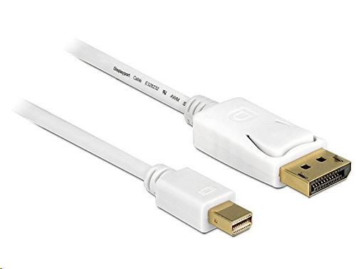 DeLock 83484 mini DisplayPort apa -> DisplayPort apa átalakító kábel 5m DeLock 83484 mini DisplayPort apa -> DisplayPort apa átalakító kábel 5m