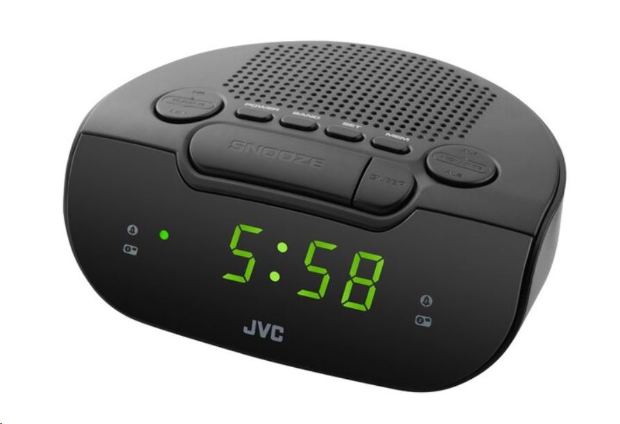 JVC RA-E111B rádiós ébresztőóra fekete JVC RA-E111B rádiós ébresztőóra fekete