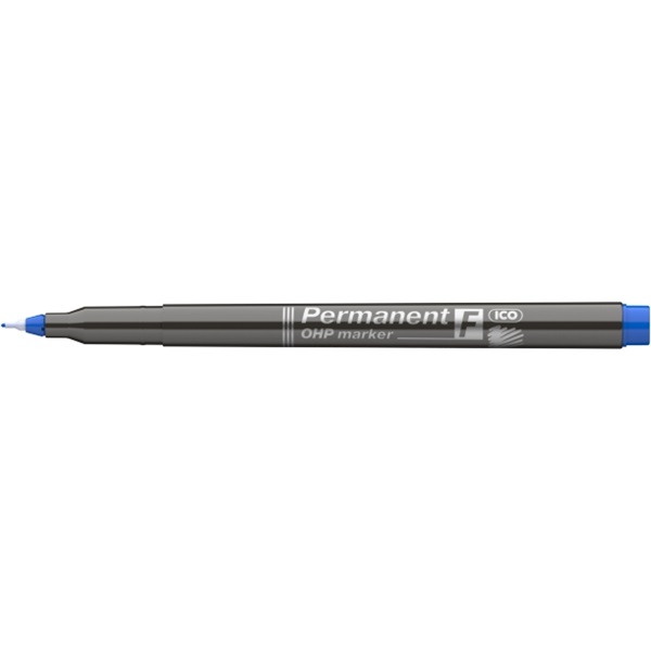ICO OHP F 0,5mm kék permanent marker