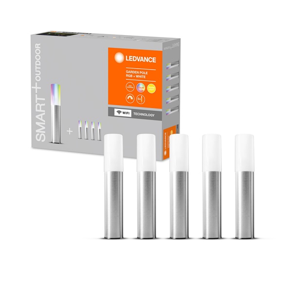 Ledvance Smart+ WiFi Garden 5 Pole  multicolor  színváltós okos vezérlehető intelligens lámpatest okos kültéri lámpa