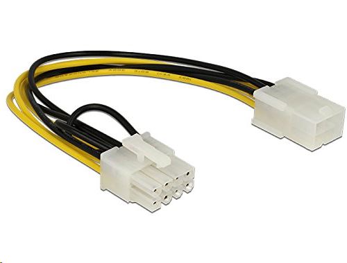 Delock 83775 PCI Expressz 6 tűs anya > 8 tűs apa tápkábel, 20 cm Delock 83775 PCI Expressz 6 tűs anya > 8 tűs apa tápkábel, 20 cm