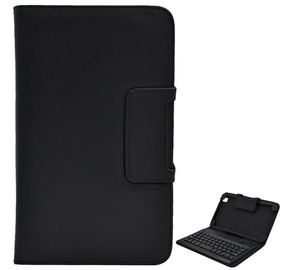 SEENDA tok álló, bőr hatású (FLIP, bluetooth billentyűzet, asztali tartó, QWERTY, angol nyelvű) FEKETE [Samsung Galaxy Tab Pro 8.4 WIFI ... SEENDA tok álló, bőr hatású (FLIP, bluetooth billentyűzet, asztali tartó, QWERTY, angol nyelvű) FEKETE [Samsung Galaxy Tab Pro 8.4 WIFI ...