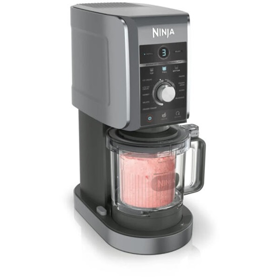 HKN Ninja CREAMi NC502EU Deluxe 10in1 Fagylaltkészítő 2 pohárral Szürke