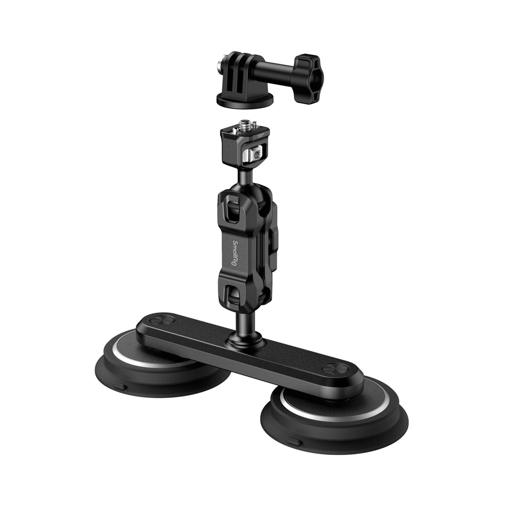 SmallRig Dual Magnetic Suction Cup Mounting Support Kit for Action Cameras 4467 SmallRig Dual Magnetic Suction Cup Mounting Support Kit for Action Cameras 4467