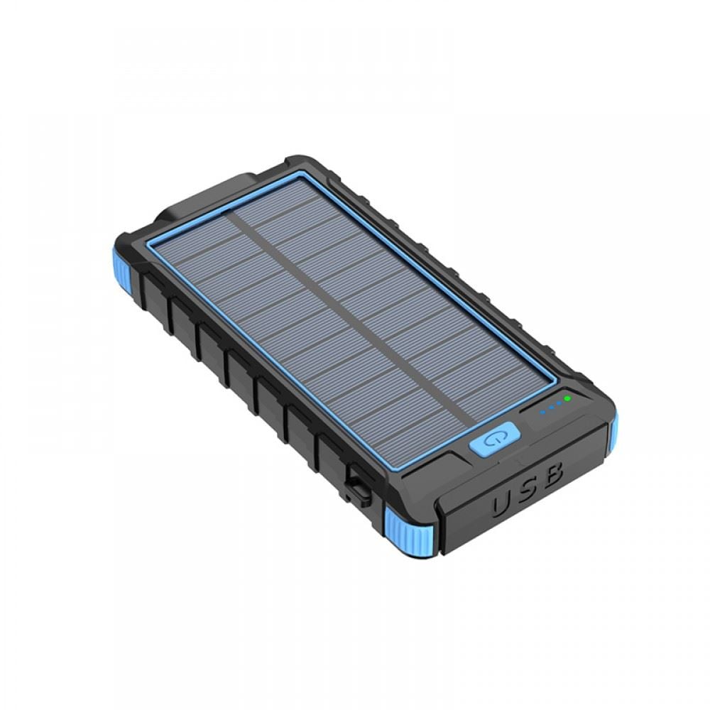 Cellect Solar Power Bank 10000mAh fekete-kék (CEL-PBANKMQP32B-BKBL) Cellect Solar Power Bank 10000mAh fekete-kék (CEL-PBANKMQP32B-BKBL)