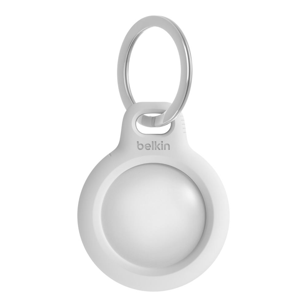 Belkin AirTag tartó kulcskarikával fehér (F8W973btWHT)