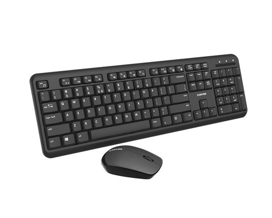 Canyon vezeték nélküli billentyűzet SET-W20 + optikai egér fekete (CNS-HSETW02-HU) Canyon vezeték nélküli billentyűzet SET-W20 + optikai egér fekete (CNS-HSETW02-HU)