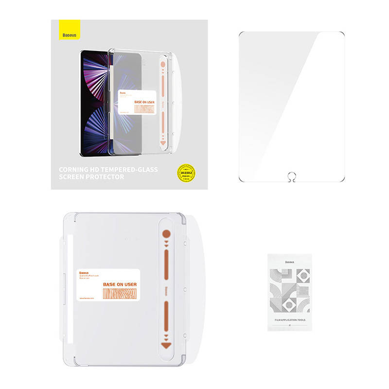 Tempered Glass Baseus Corning 0.4 mm for Pad 10.2"/Air3 10.5" Tempered Glass Baseus Corning 0.4 mm for Pad 10.2"/Air3 10.5"